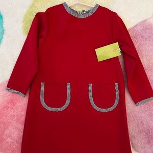 NWT girls J. Bailey Red dress! Perfect for Christmas!